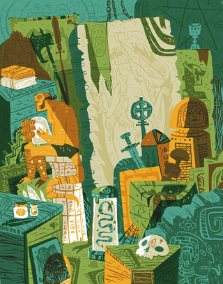 Illustration for article titled Look At The Artwork From This Weekend's Hellboy Anniversary Show